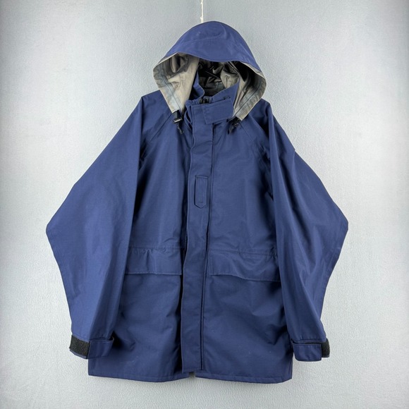 Propper Other - USN Goretex Fowl Weather II Parka Mens Large Blue Waterproof Shell Military USA